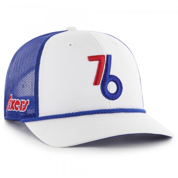 Бейсболка Philadelphia 76ers 47 2024/25 City Edition - White/Royal
