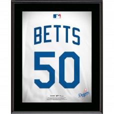 Mookie Betts Los Angeles Dodgers Fanatics Authentic 10.5 x 13 Jersey Number Sublimated Player Plaque