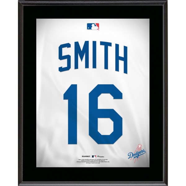 Will Smith Los Angeles Dodgers Fanatics Authentic 10.5 x 13 Jersey Number Sublimated Player Plaque