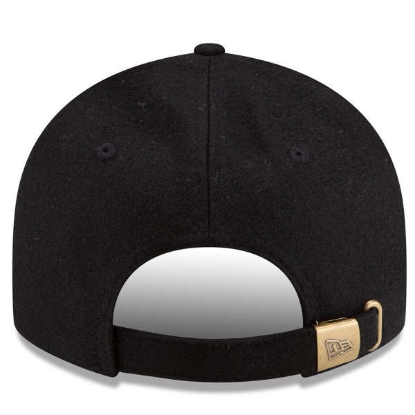 Бейсболка New York Yankees x AC Milan New Era Black Wordmark Low Profile 9FIFTY Stretch-Snap