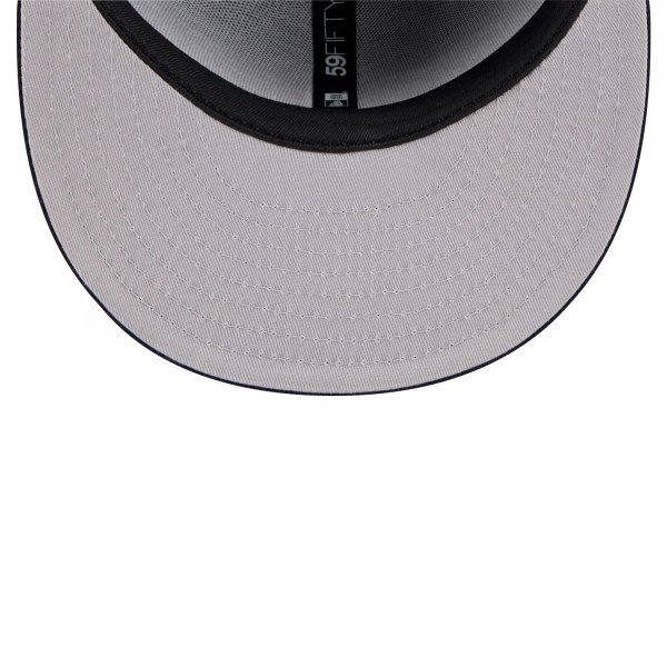 Бейсболка New York Yankees New Era Black Shadow Stitch 59FIFTY
