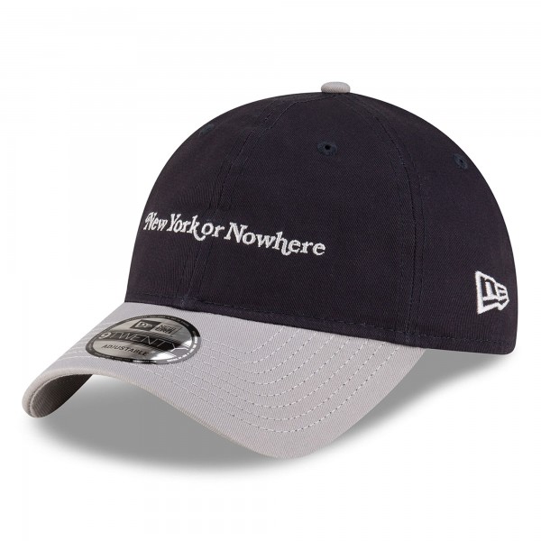 Бейсболка New York Yankees New Era Navy/Gray New York Or Nowhere 9TWENTY