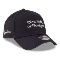 Бейсболка New York Yankees New Era Navy New York Or Nowhere A-Frame 9FORTY