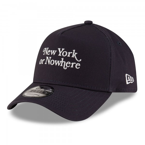 Бейсболка New York Yankees New Era Navy New York Or Nowhere A-Frame 9FORTY