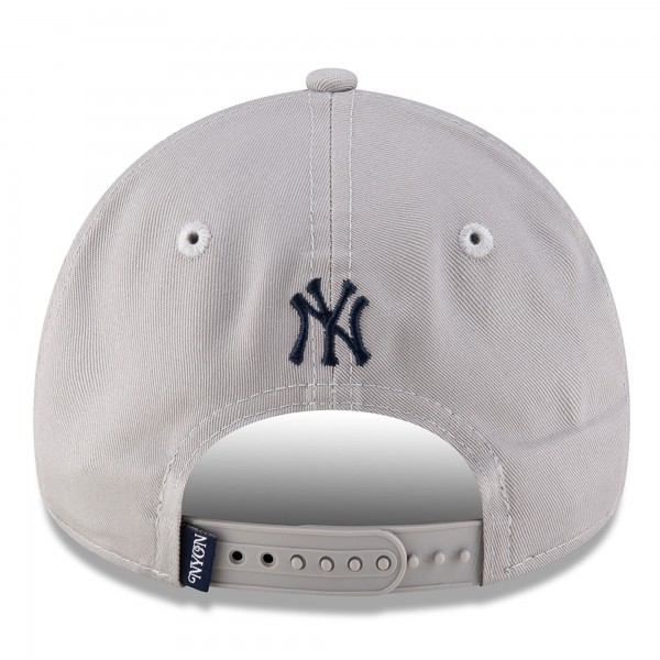 Бейсболка New York Yankees New Era Gray New York Or Nowhere A-Frame 9FORTY