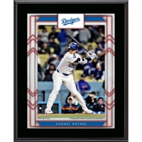 Shohei Ohtani Los Angeles Dodgers Fanatics Authentic 10.5 x 13 Sublimated Player Plaque