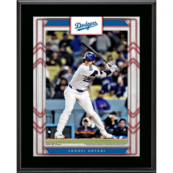 Shohei Ohtani Los Angeles Dodgers Fanatics Authentic 10.5 x 13 Sublimated Player Plaque