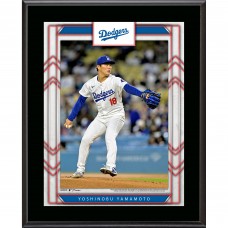 Yoshinobu Yamamoto Los Angeles Dodgers Fanatics Authentic 10.5 x 13 Sublimated Player Plaque