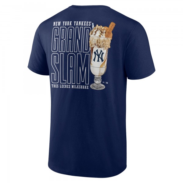 New York Yankees Navy Tres Leches Milkshake T-Shirt