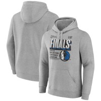 Толстовка Dallas Mavericks 2024 Western Conference Champions Locker Room Post Up Move - Steel