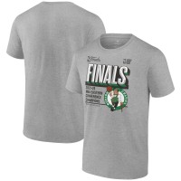 Футболка Boston Celtics 2024 Eastern Conference Champions Locker Room Post Up Move - Steel