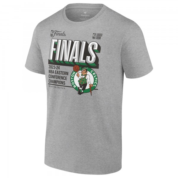 Футболка Boston Celtics 2024 Eastern Conference Champions Locker Room Post Up Move - Steel