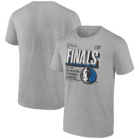 Футболка Dallas Mavericks 2024 Western Conference Champions Locker Room Post Up Move - Steel