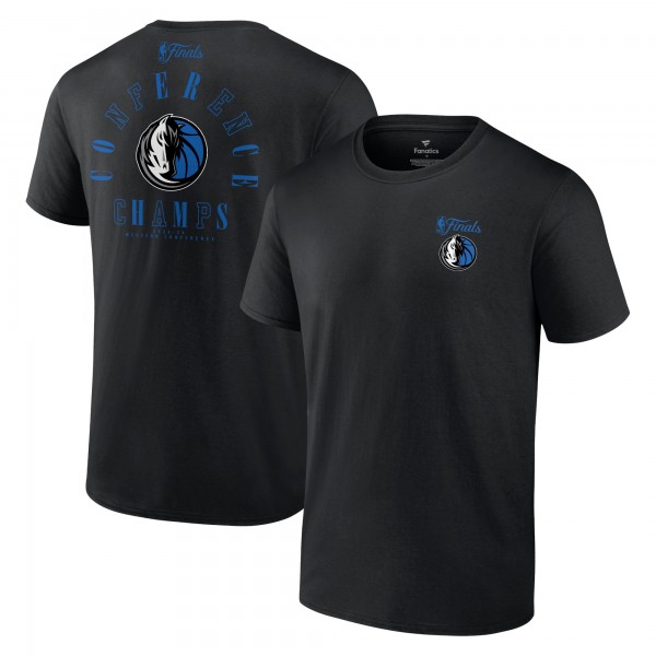 Футболка Dallas Mavericks 2024 Western Conference Champions Perimeter Defense - Black