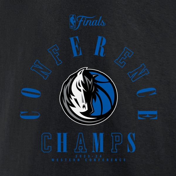 Футболка Dallas Mavericks 2024 Western Conference Champions Perimeter Defense - Black