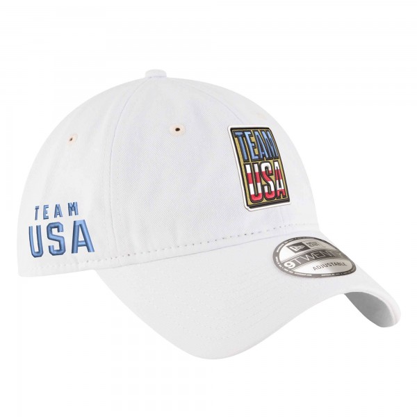 Бейсболка Looney Tunes x Team USA New Era SQ 9TWENTY - White