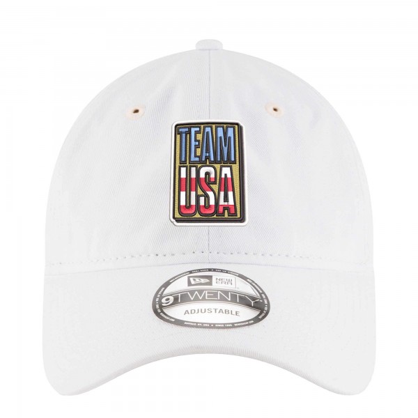 Бейсболка Looney Tunes x Team USA New Era SQ 9TWENTY - White
