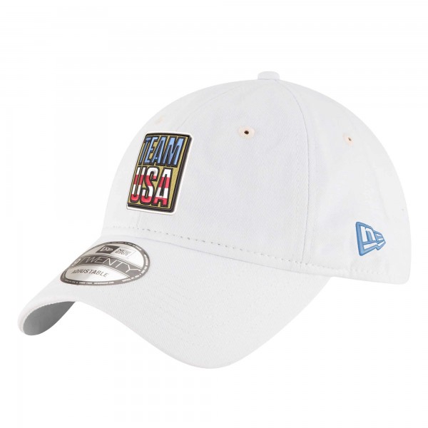 Бейсболка Looney Tunes x Team USA New Era SQ 9TWENTY - White