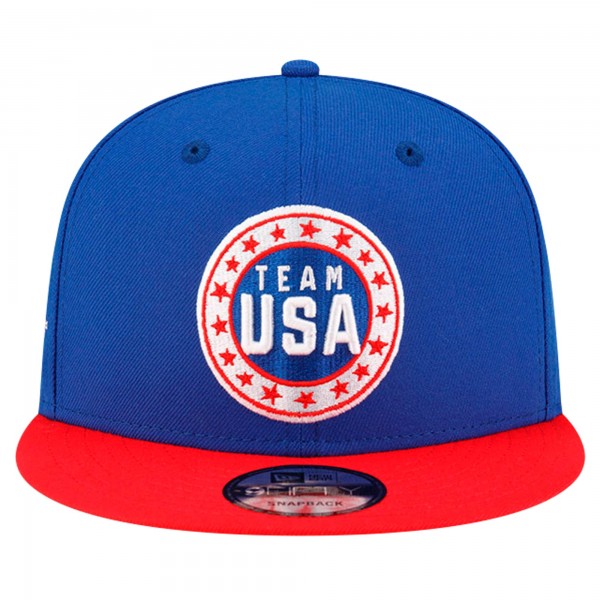 Бейсболка Looney Tunes x Team USA New Era Circle 9FIFTY - Blue