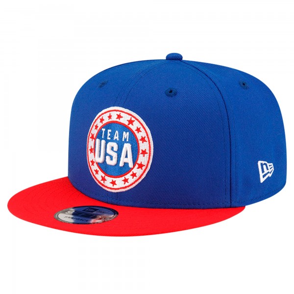 Бейсболка Looney Tunes x Team USA New Era Circle 9FIFTY - Blue