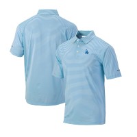 Los Angeles Dodgers Columbia White Cooperstown Collection Omni-Wick Club Invite Polo