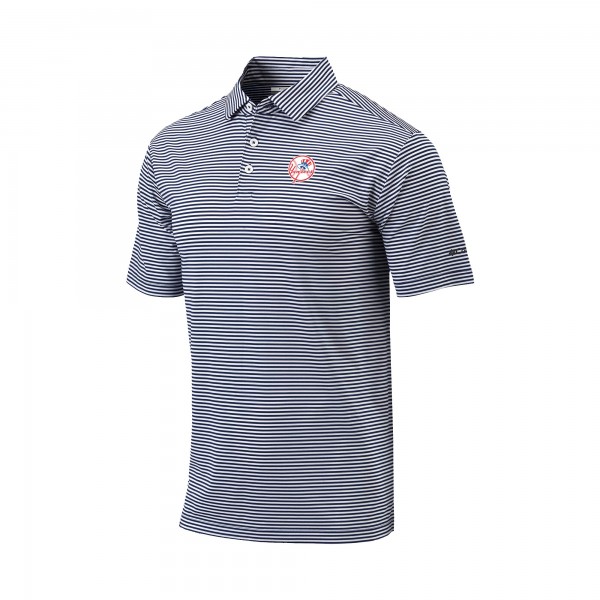 New York Yankees Columbia Navy Cooperstown Collection Omni-Wick Club Invite Polo