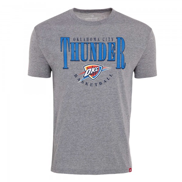 Футболка Oklahoma City Thunder Sportiqe Gray Comfy Tri-Blend