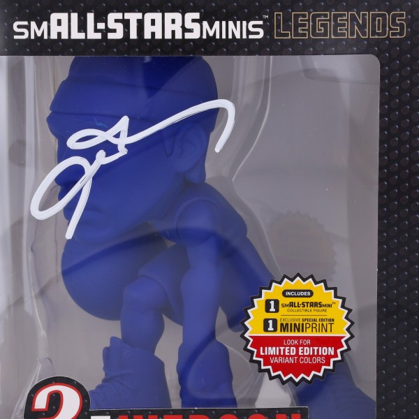 Allen Iverson Philadelphia 76ers Autographed Fanatics Authentic smALL-STARS Royal Chase Variant 6 Figurine