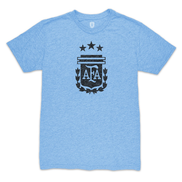 Футболка Julián Álvarez Argentina National Team 1863FC Retro Tri-Blend - Light Blue