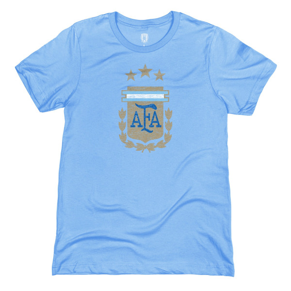 Футболка Argentina National Team 1863FC Badge - Light Blue