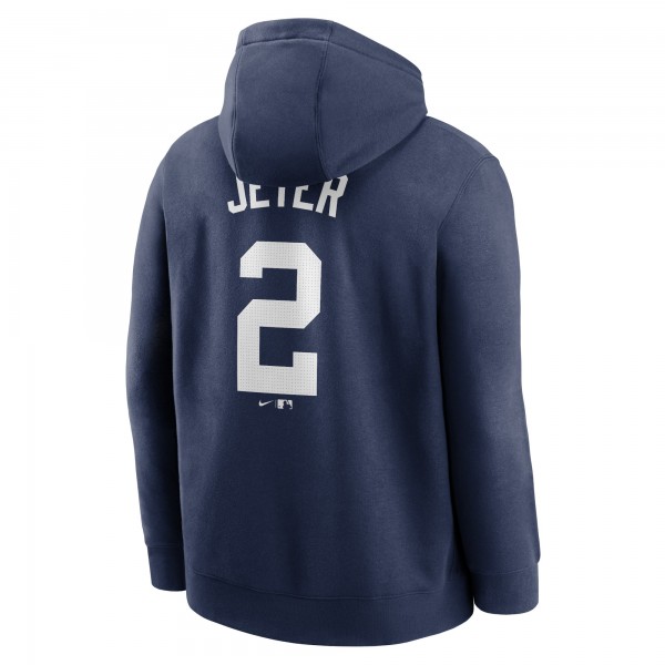 Толстовка New York Yankees Derek Jeter Nike Navy Player Name & Number Club