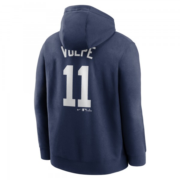 Толстовка New York Yankees Anthony Volpe Nike Navy Player Name & Number Club