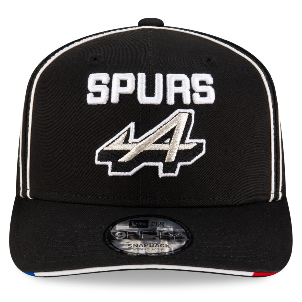 Бейсболка San Antonio Spurs x Alpine New Era Black 9FIFTY