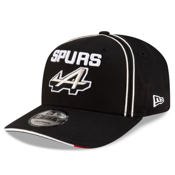 Бейсболка San Antonio Spurs x Alpine New Era Black 9FIFTY