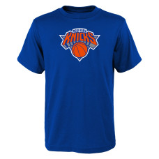 Подростковая New York Knicks Royal Primary Logo T-Shirt