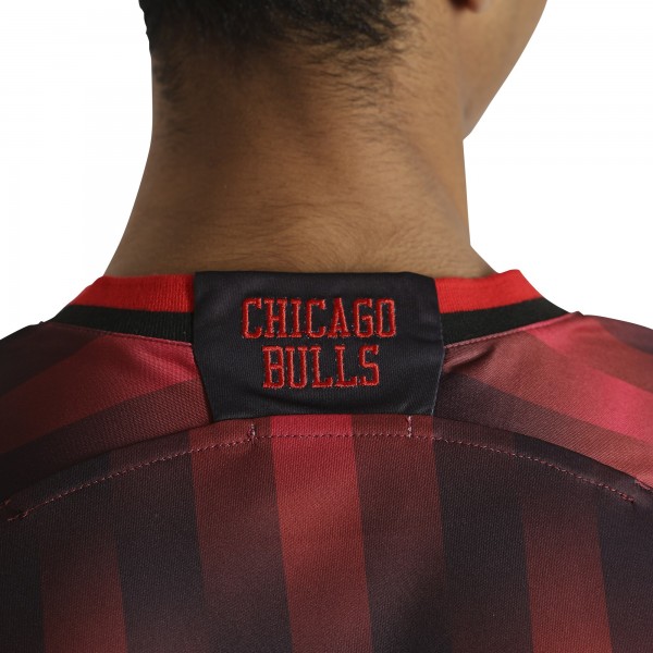 Игровая джерси Chicago Bulls Authmade x NBA Red Soccer Kit Fashion