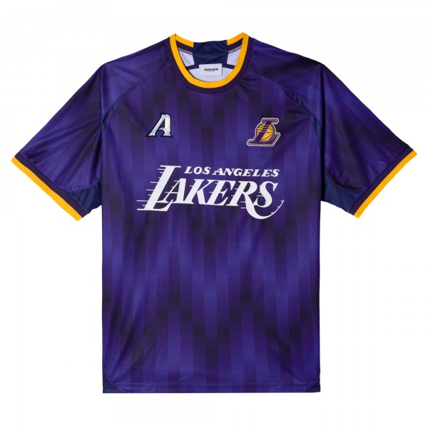 Игровая джерси Los Angeles Lakers Authmade x NBA Soccer Kit Fashion - Purple
