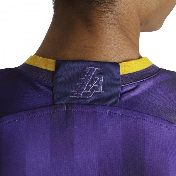 Игровая джерси Los Angeles Lakers Authmade x NBA Soccer Kit Fashion - Purple