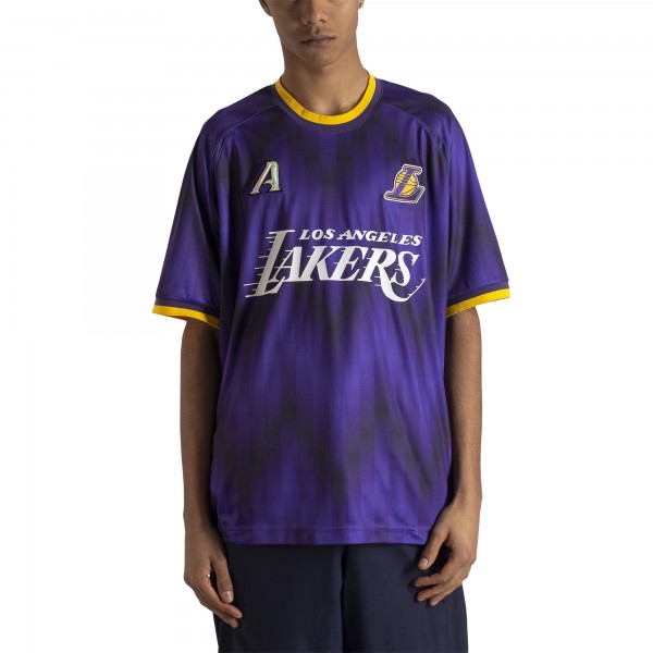 Игровая джерси Los Angeles Lakers Authmade x NBA Soccer Kit Fashion - Purple