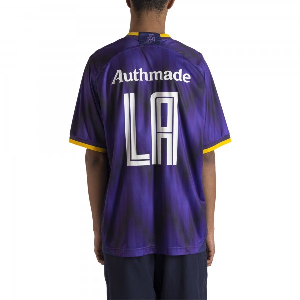 Игровая джерси Los Angeles Lakers Authmade x NBA Soccer Kit Fashion - Purple