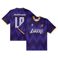 Игровая джерси Los Angeles Lakers Authmade x NBA Soccer Kit Fashion - Purple