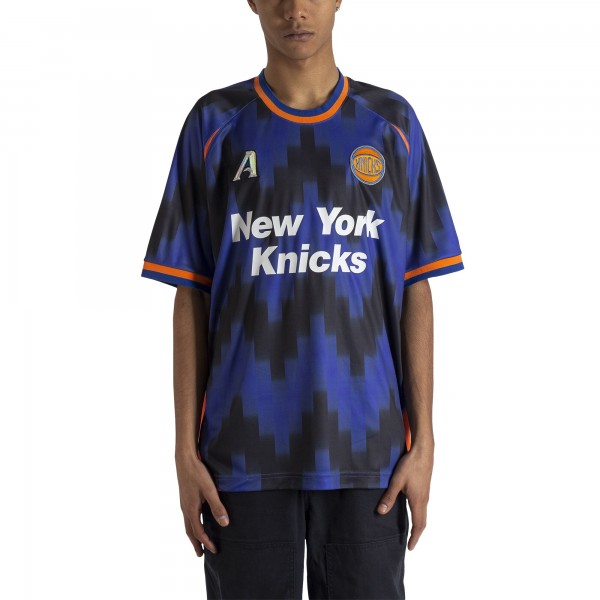 Игровая джерси New York Knicks Authmade x NBA Soccer Kit Fashion - Blue