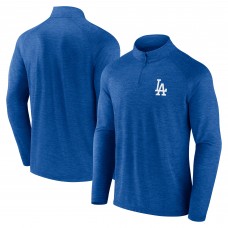 Los Angeles Dodgers Fanatics Royal Head-to-Head Raglan Quarter-Zip Jacket