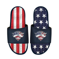 Unisex New York Knicks ISlide Navy Americana Gel Slide Sandals