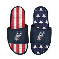 Unisex San Antonio Spurs ISlide Navy Americana Gel Slide Sandals
