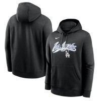 Толстовка Los Angeles Dodgers Nike Black Local Club