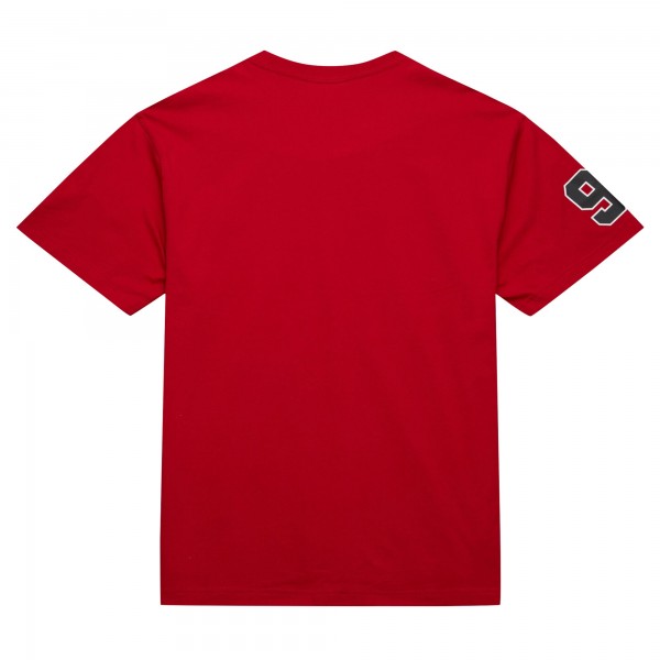 Футболка Dennis Rodman Chicago Bulls Mitchell & Ness Premium Nickname - Red