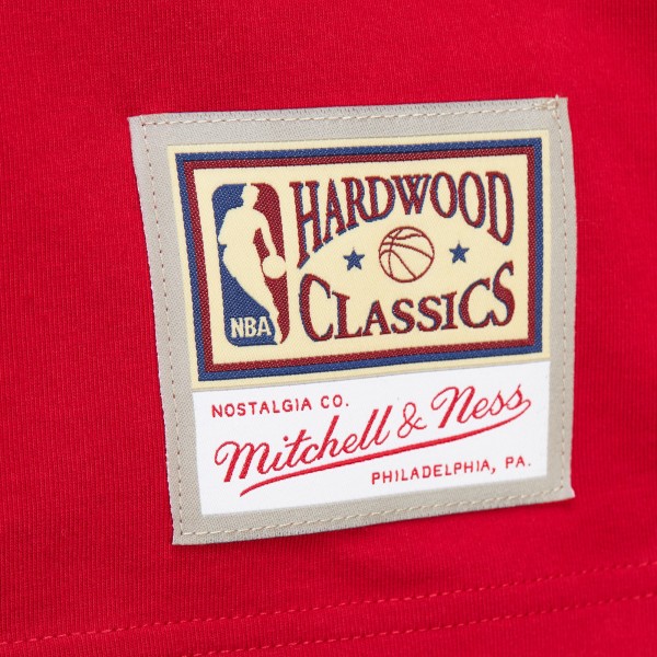 Футболка Dennis Rodman Chicago Bulls Mitchell & Ness Premium Nickname - Red