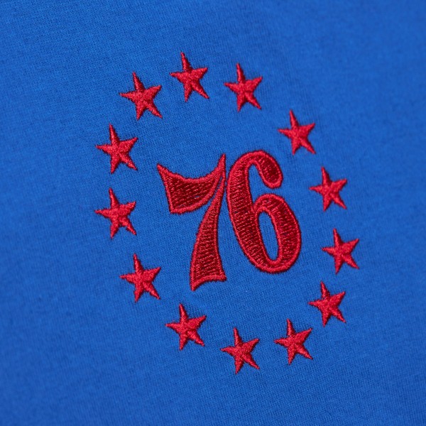 Philadelphia 76ers Allen Iverson Mitchell & Ness Royal Premium Nickname T-Shirt