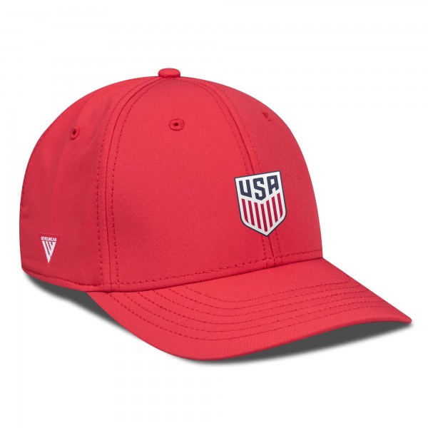 Бейсболка USMNT Levelwear Rise Patch - Red